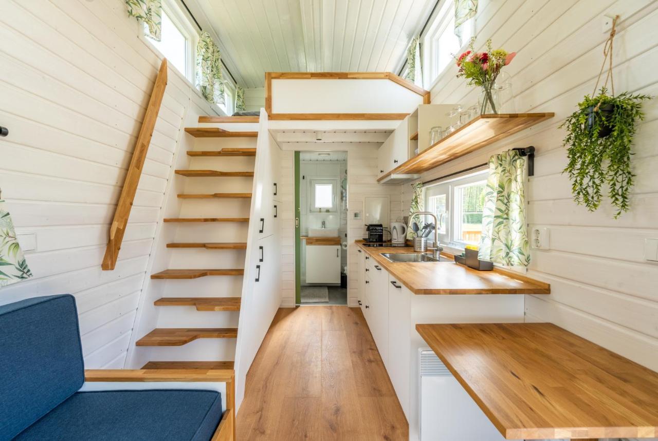 Green Tiny House With Shared Pool Ζεεβόλντε Εξωτερικό φωτογραφία