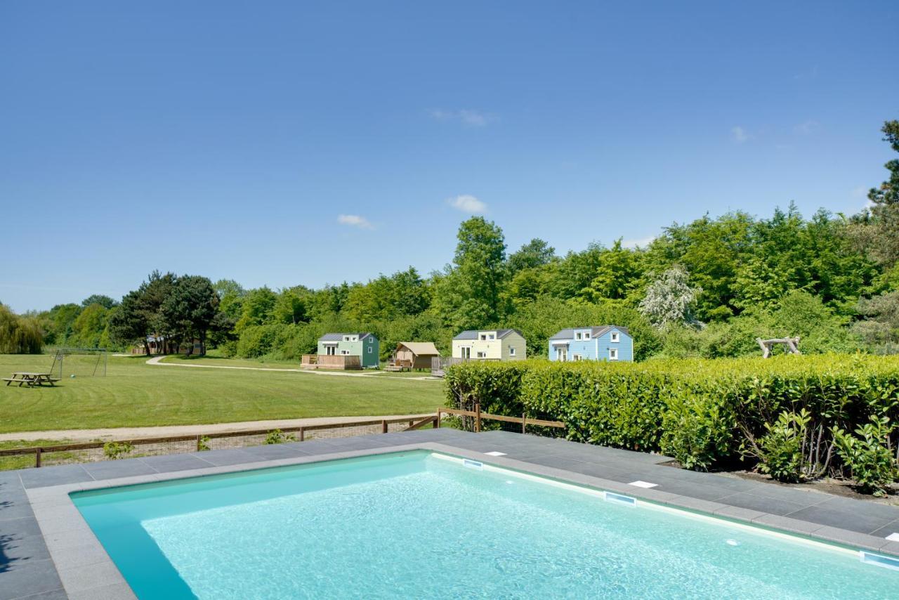 Green Tiny House With Shared Pool Ζεεβόλντε Εξωτερικό φωτογραφία